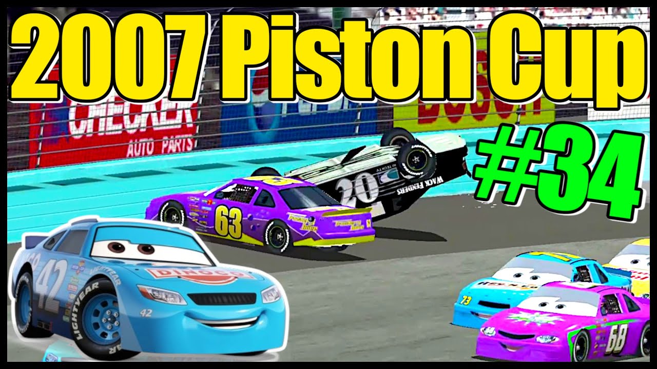 Piston Cup Series Race 34: Copper Canyon 500 (63 laps)