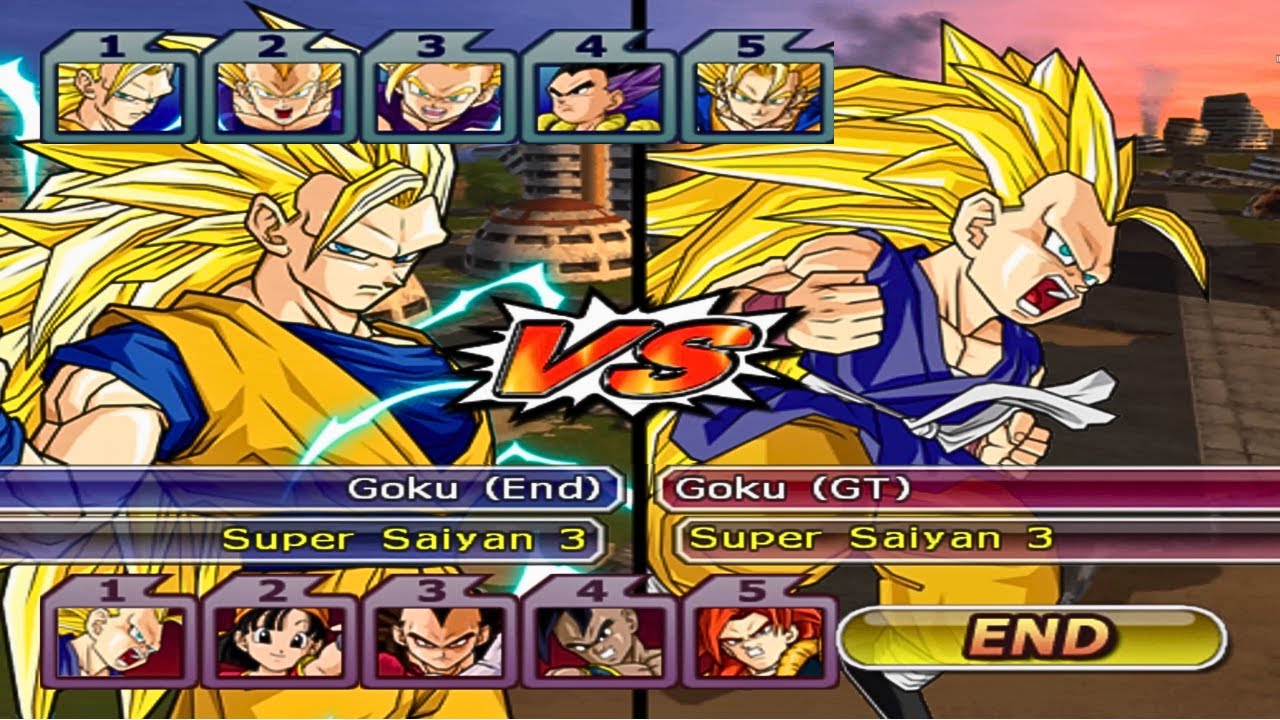 Z Fighters DBZ VS Z Fighters GT (COM VS COM) - Dragon Ball Z Budokai Tenkaichi 3