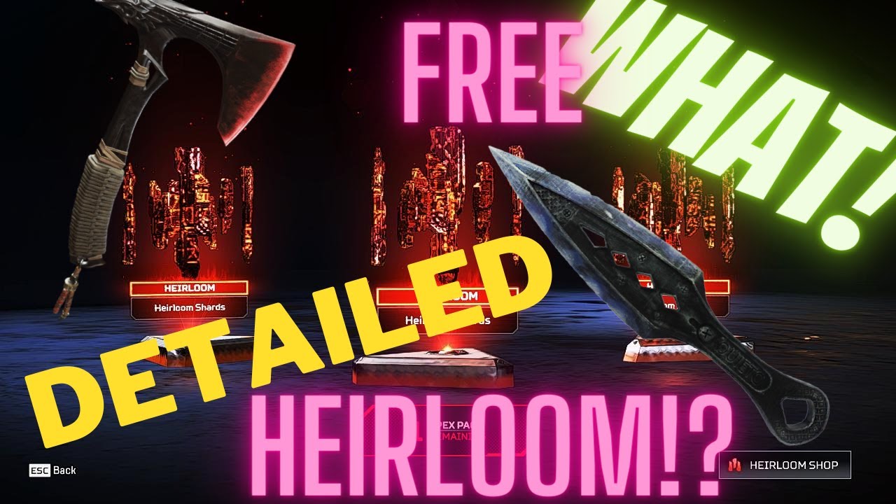 Apex Legends Heirloom Glitch! | New glitch, all Heirlooms. explained