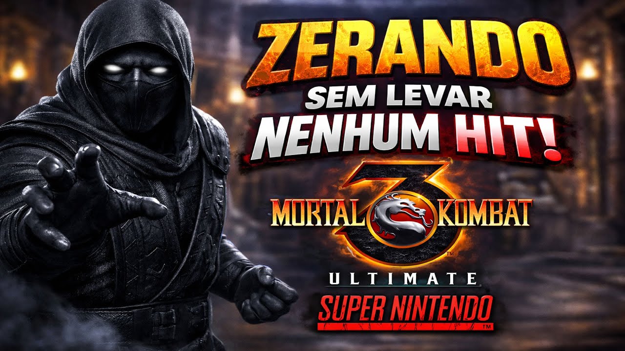 🔴INSCRITO DESAFIOU VALENDO 1500!! NO HIT SUPER NINTENDO VERY HARD (UMK3) INSANOOOOOOO