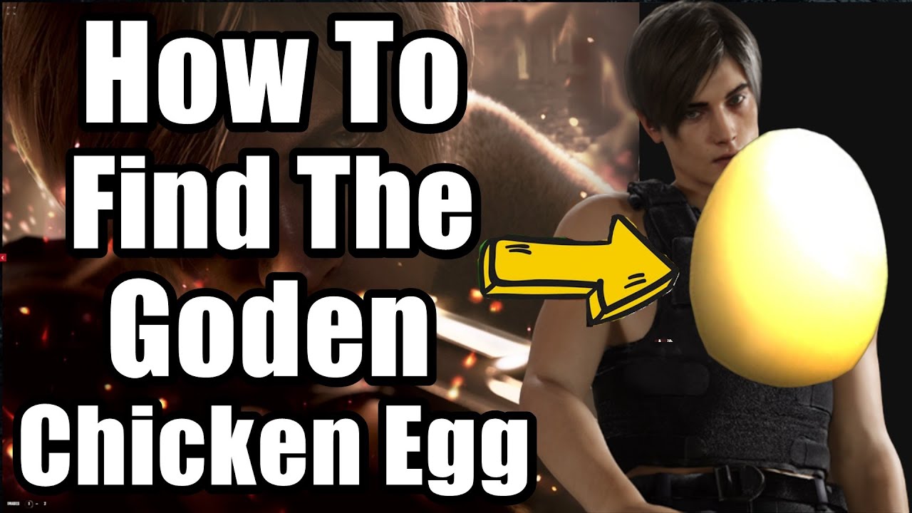Resident Evil 4 Remake Side Quest Egg Hunt - How To Find The Goden Chicken Egg