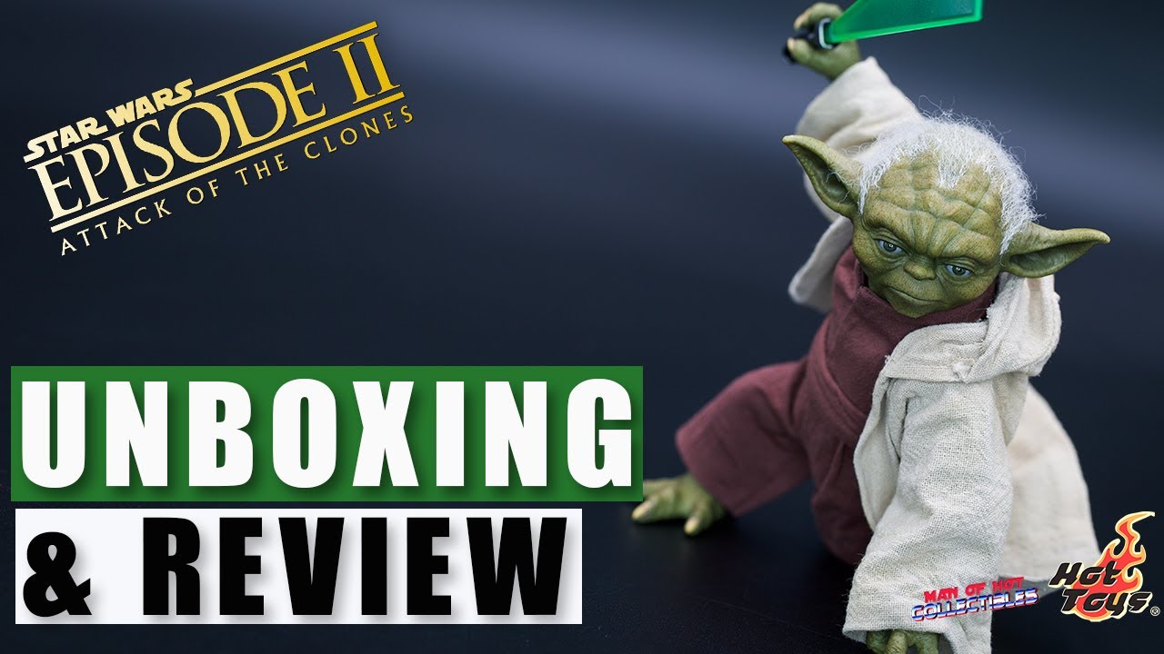 Hot Toys Yoda Unboxing and Review | Star Wars: Episode 2 Attack of the Clones