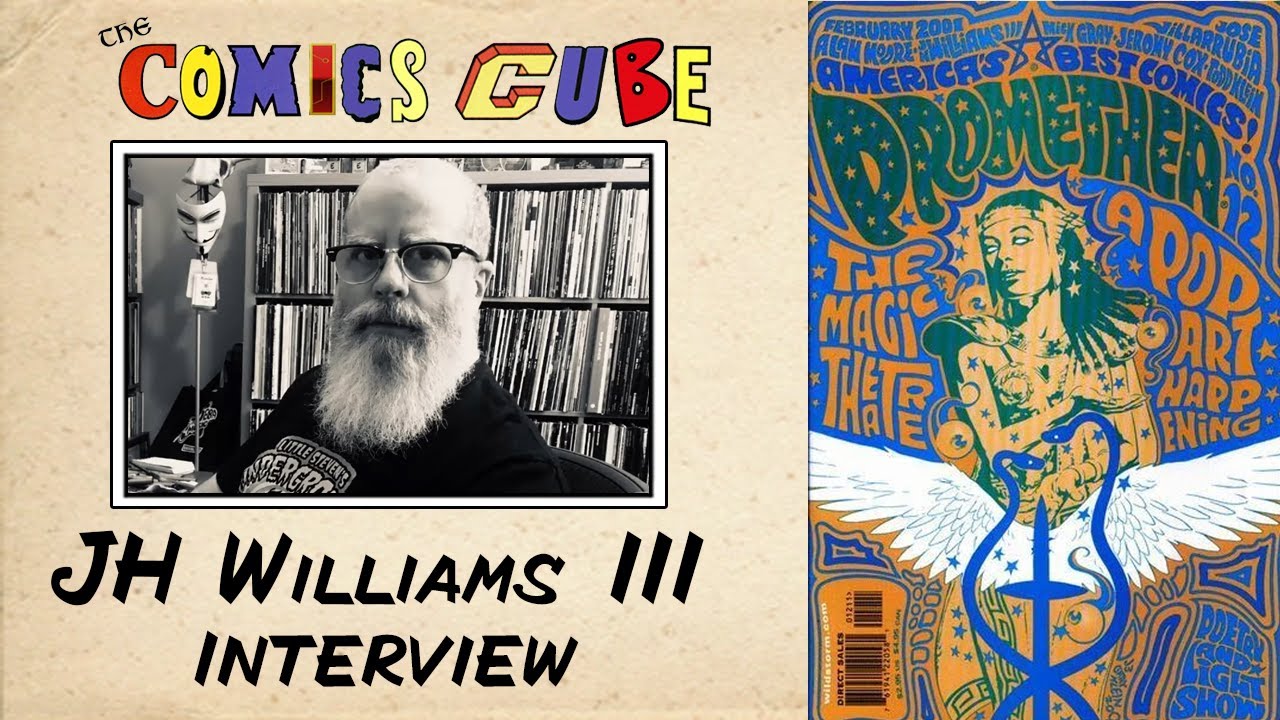 PICOF Interview: JH Williams III Goes Through His Artwork