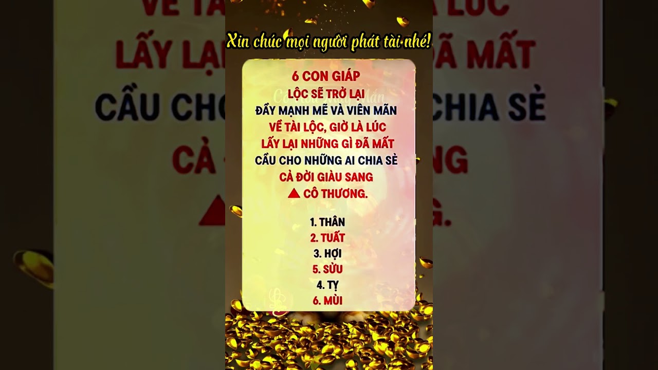 Con gi&aacute;p Ph&aacute;t T&agrave;i rực rỡ nhất năm 2026 - Bạn c&oacute; nằm trong số đ&oacute;?