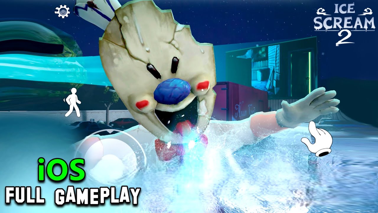 Ice Scream 2 Improved Update! IOS (Full Gameplay)