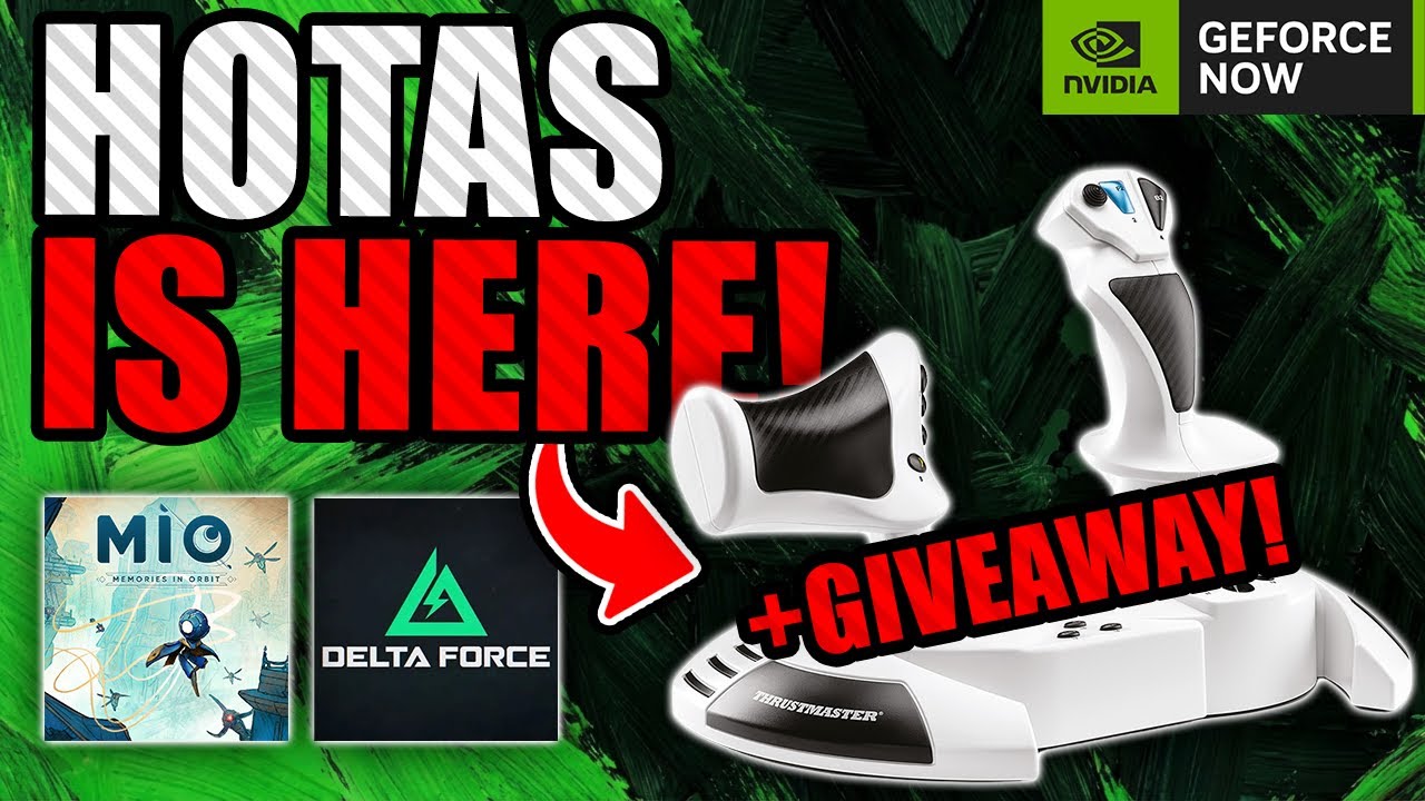 Управление полетом HOTAS наконец-то появилось на GeForce NOW! Новости GFN за четверг.