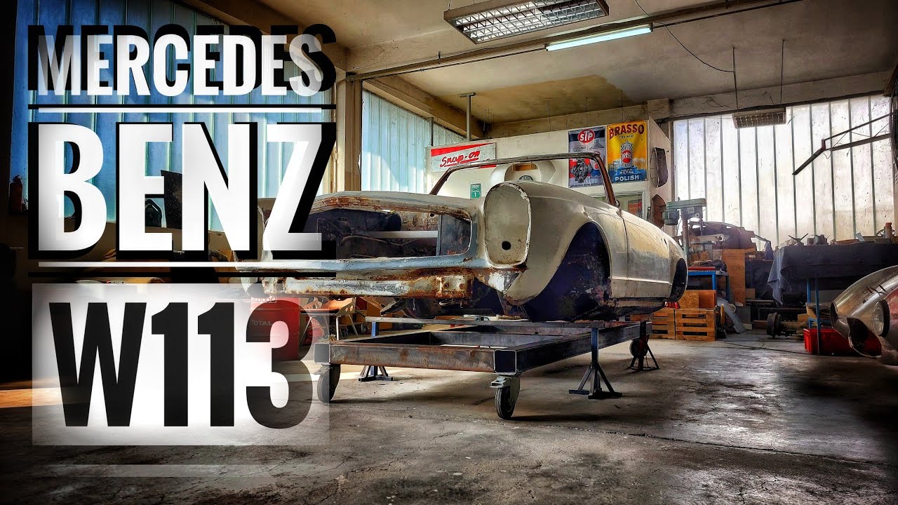 1965 Mercede Benz w113 Pagoda - Igrala mečka