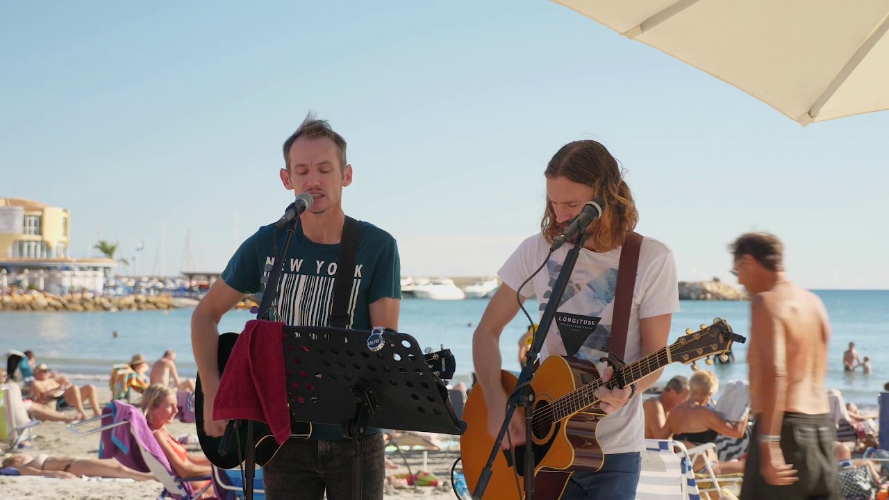 Sunday Music at Playa Cala La Caleta Beach in Cabo Roig