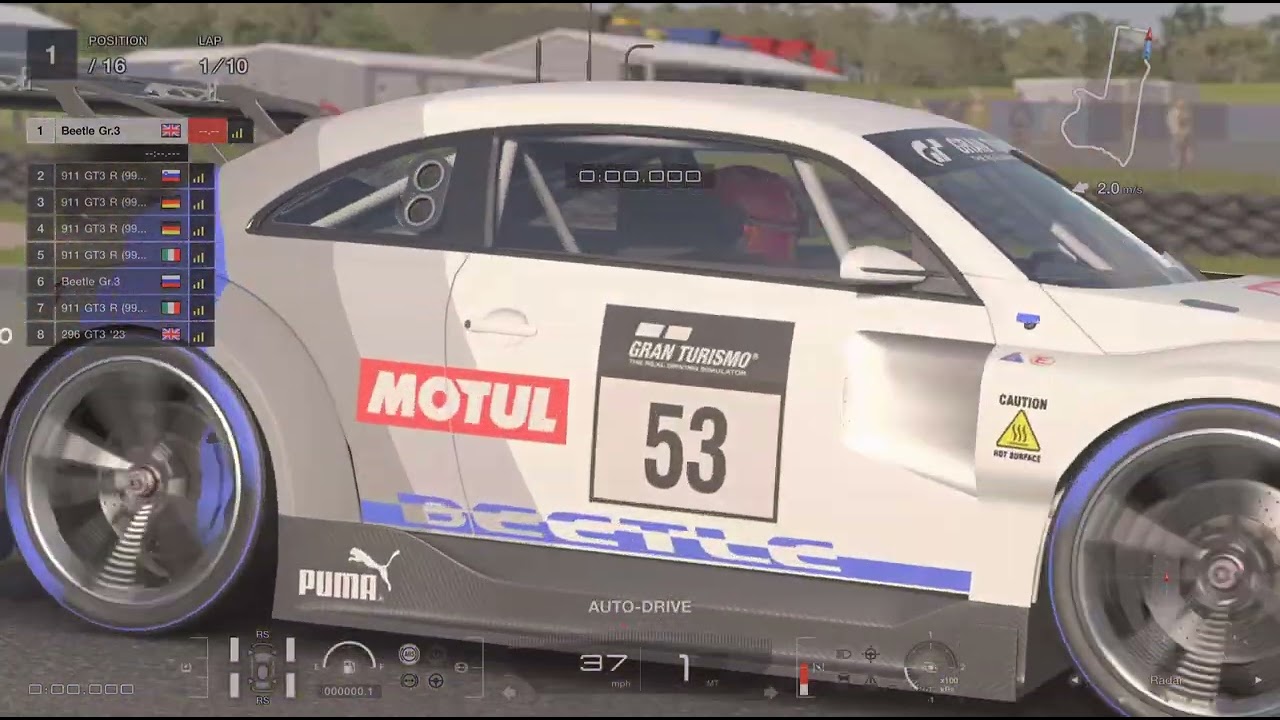 Gran Turismo 7 some racing on my home turf I no block