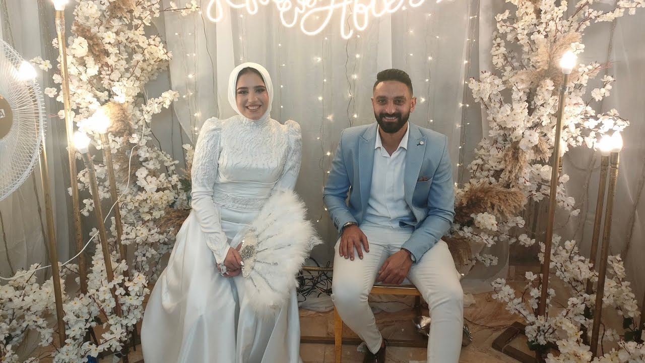صحبتي بقت احلي عروسه فرحت روان♥️👰