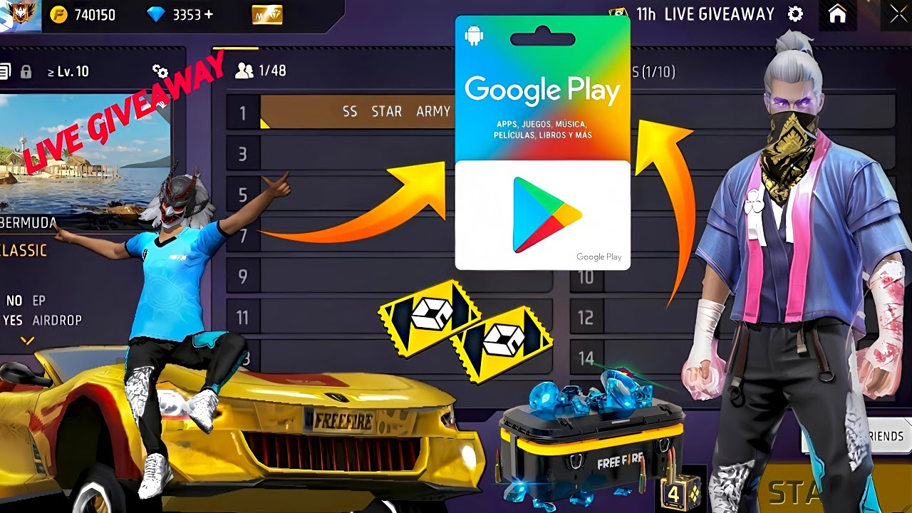 FREE FIRE LIVE CUSTOM ROOM GIVEAWAY | FF LIVE TEAM CODE GIVEAWAY | FF LIVE GIVEAWAY DJ ALOK |FF LIVE