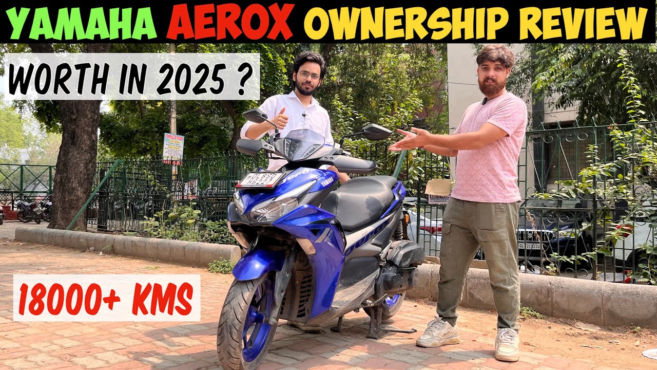 Yamaha Aerox 155 Ownership Review 🔥 | Real Owner Experience, Mileage, Pros & Cons