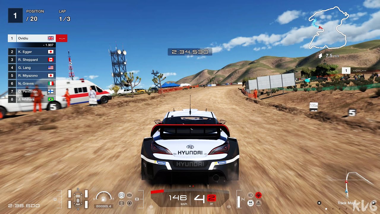 Gran Turismo 7 - Hyundai Genesis Gr.B Rally Car - Gameplay (PS5 UHD) [4K60FPS]