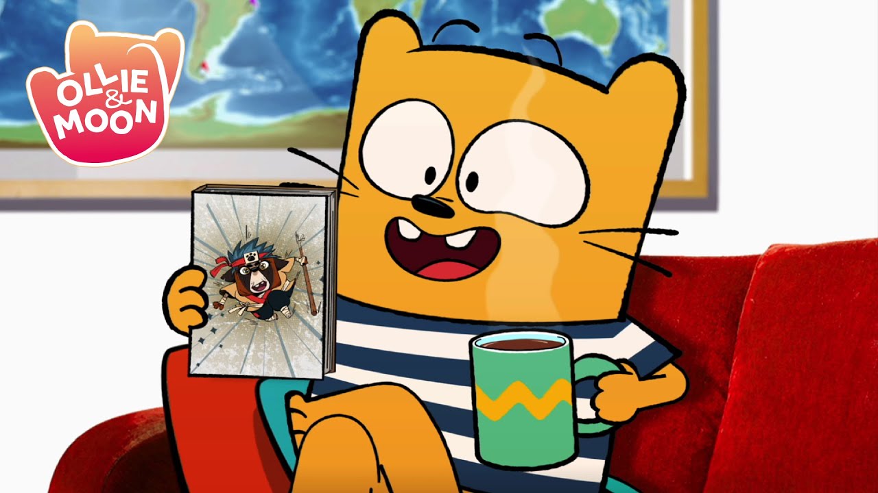 The Japanese Comic Trip | Ollie and Moon English | Full Episode | Season 1 | Cartoons for kids