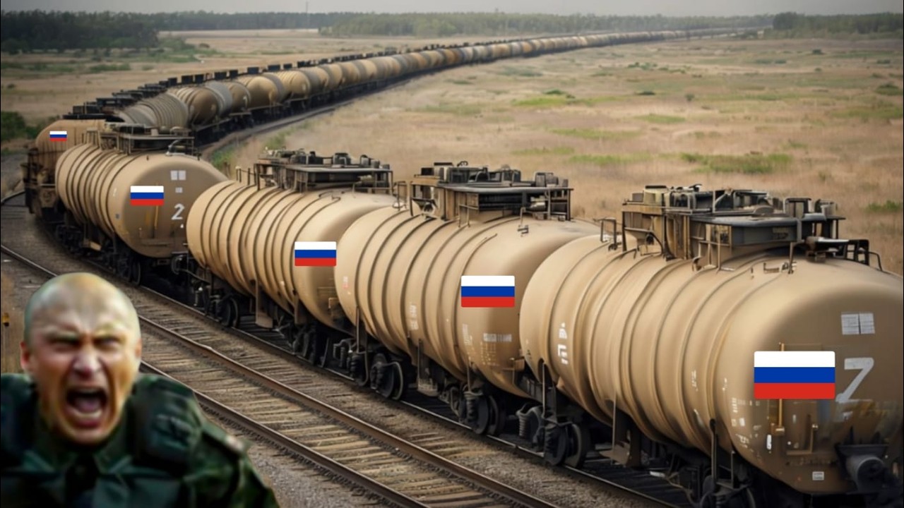 1 minute ago! All Russian fuel supplies to North Korea were blown up by Ukraine - Arma 3