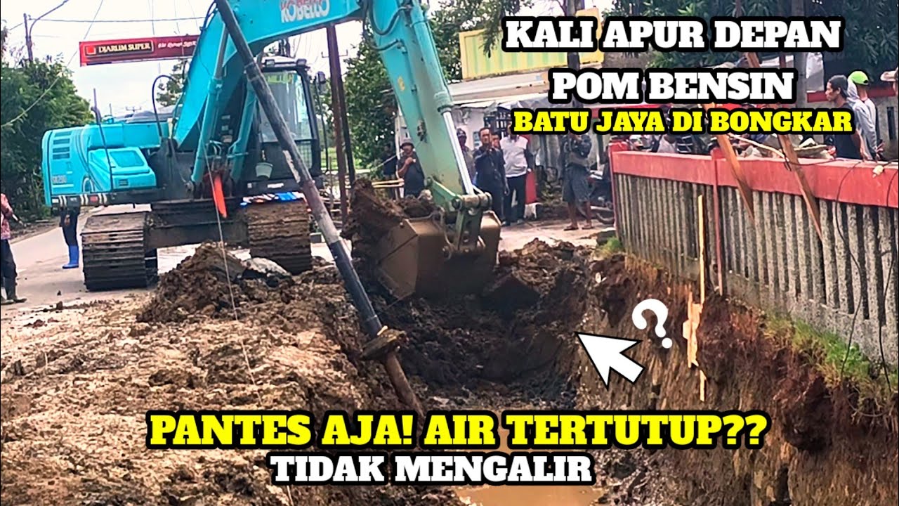 PANTES AJA AIR TERTUTUP⁉️TIDAK MENGALIR DEPAN POM BENSIN-BATU JAYA KARAWANG #kdm 