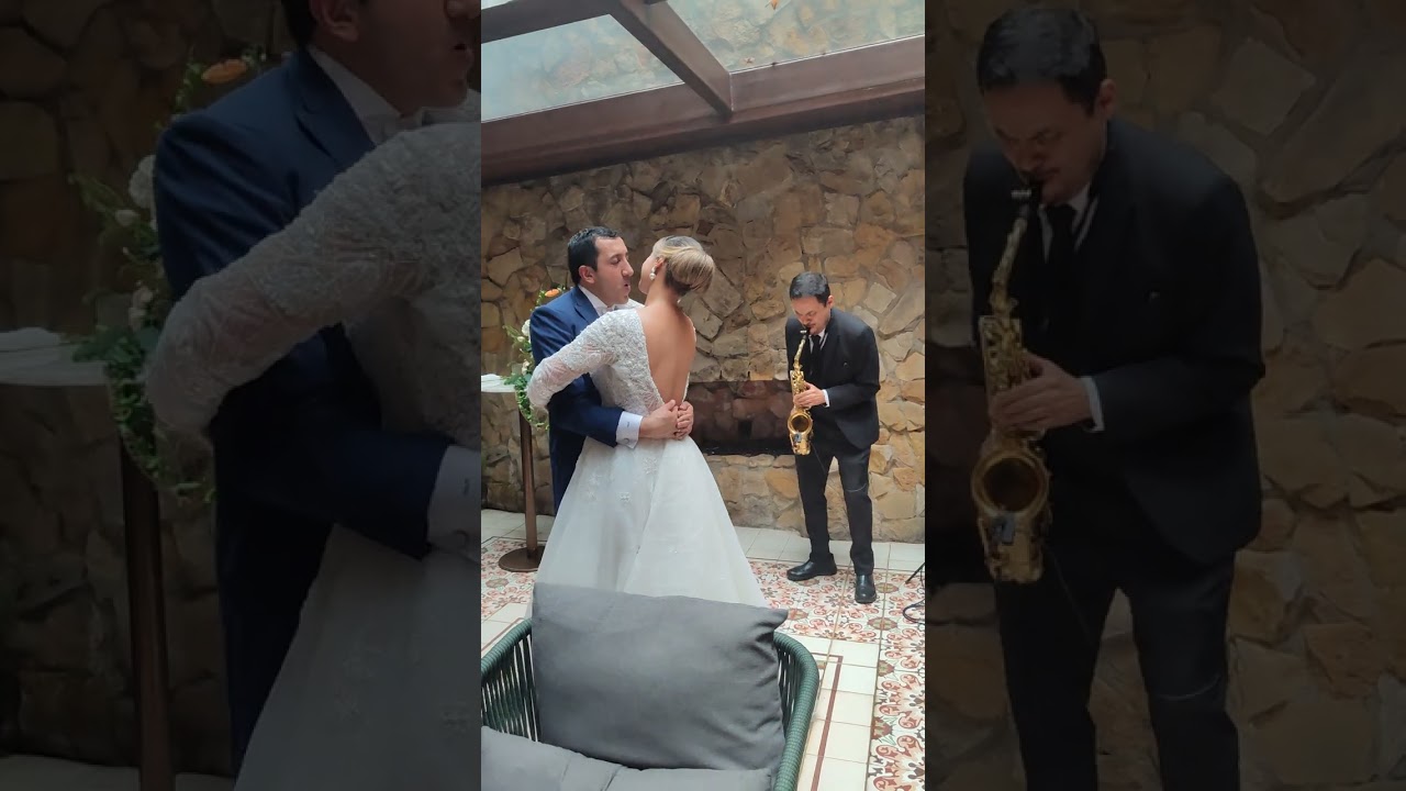 Saxofón en vivo en boda 💕 Flor Pálida | Una experiencia elegante y emotiva