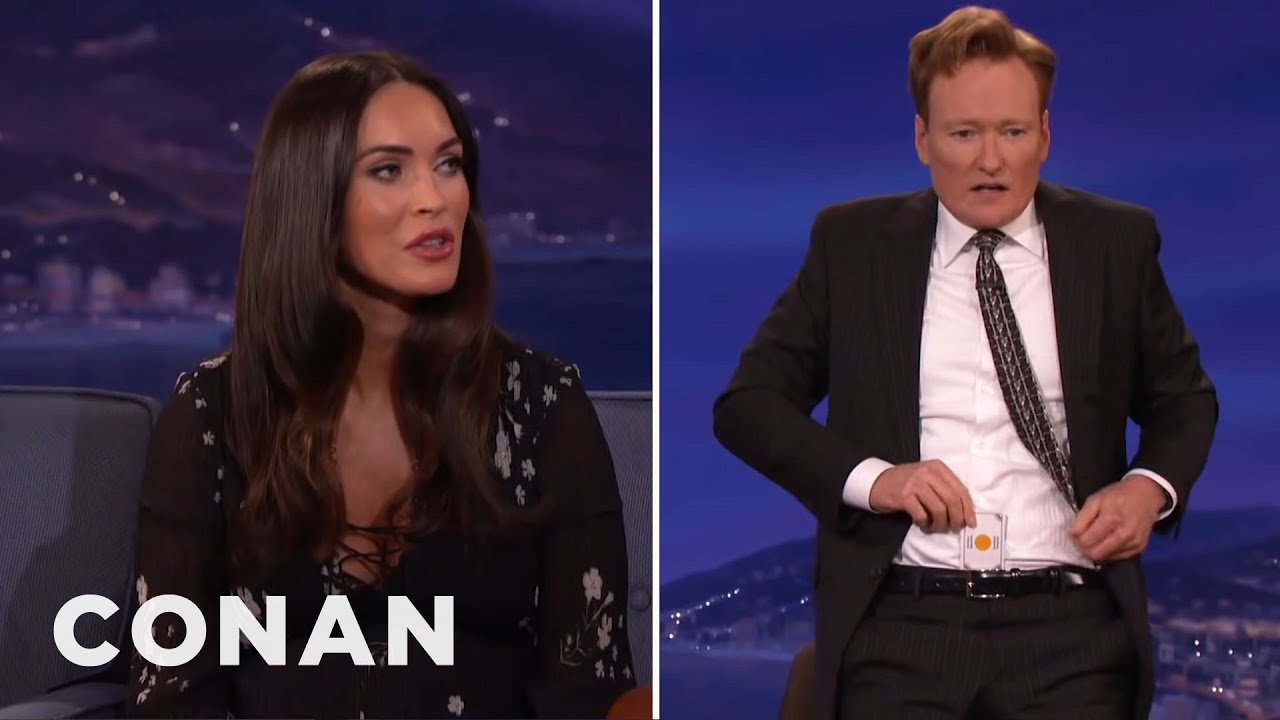 Megan Fox Tries To Open Conan’s Sexual Chakra | CONAN on TBS