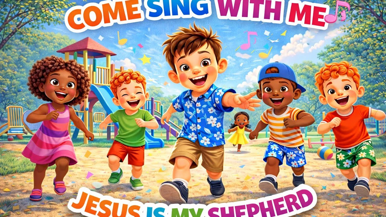 God Is My Shepherd | Faith Song That Teaches Kids to Trust