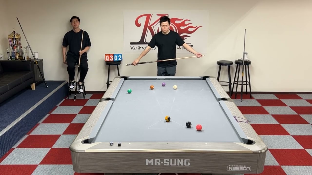 Ko Pin Yi 柯秉逸 VS 柯秉漢 Ko Pin Han | 2024 CPBA 9號球職業公開賽 熱身