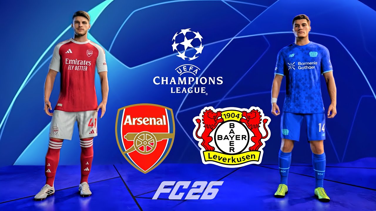 FC 26 | Arsenal vs Bayer Leverkusen | UEFA Champions League | Legendary Mode | PS5 [4K60]