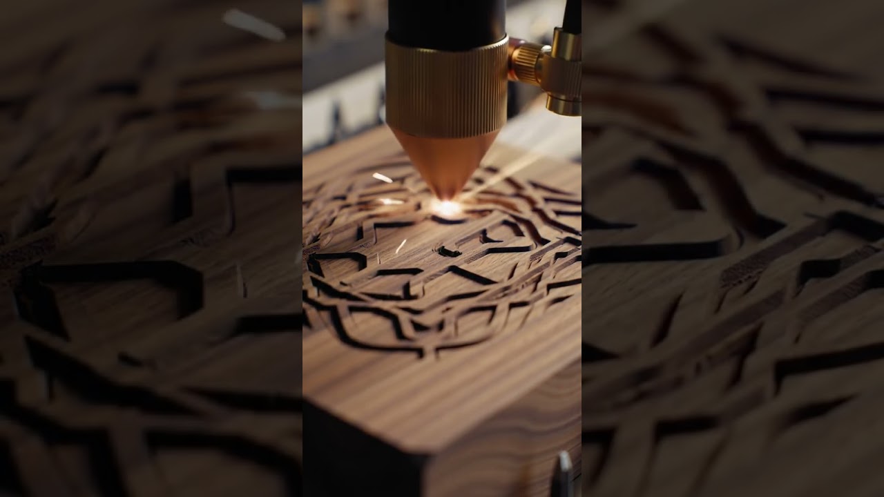 This Laser Engraver is Mesmerizing