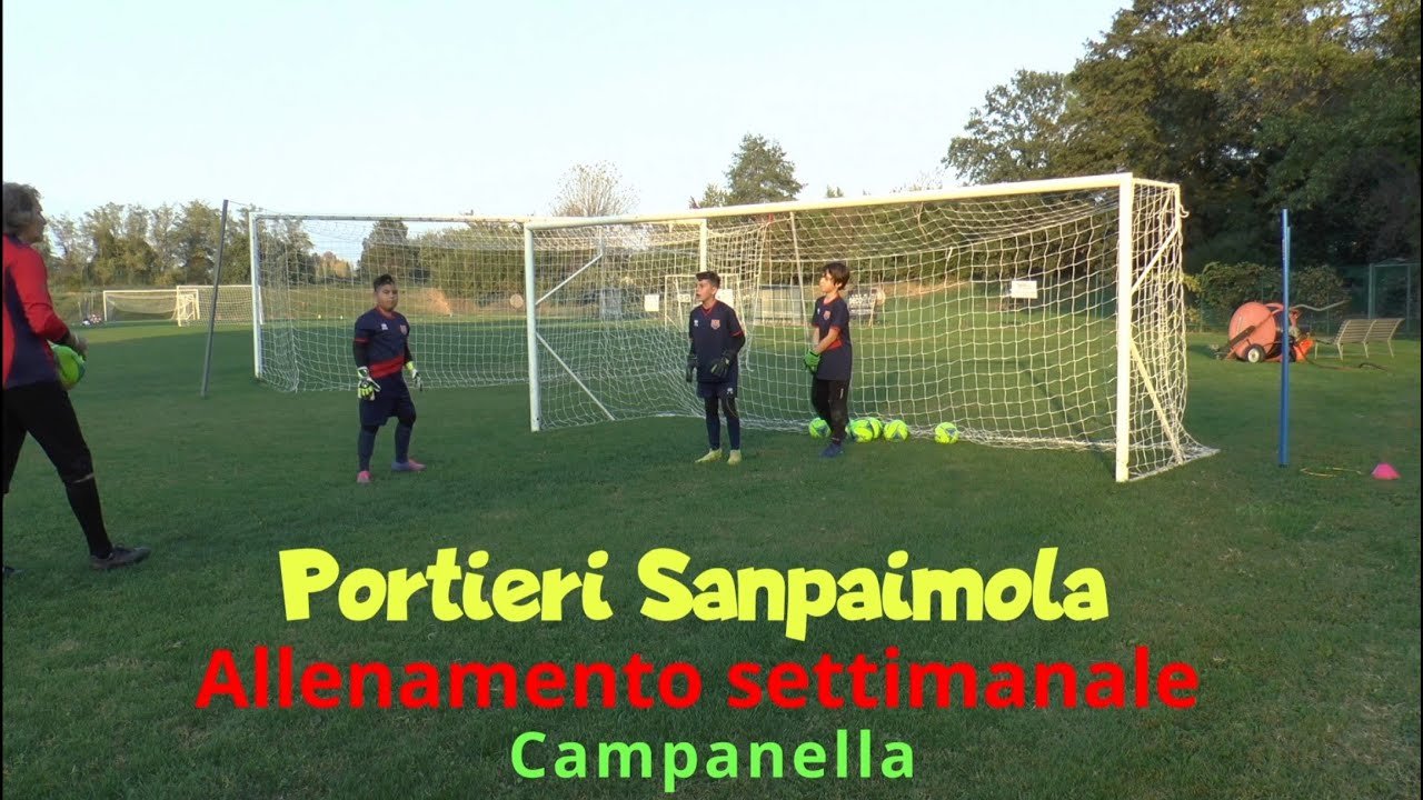 Allenamento portieri Sanpa al Campanella
