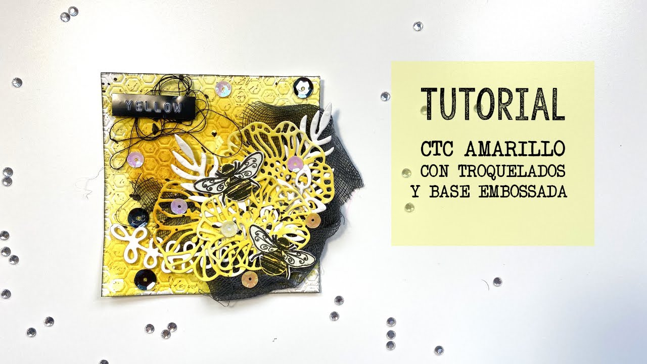 CTC Amarilla ABEJAS tutorial MIX MEDIA