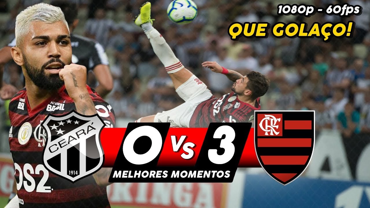 FLAMENGO 3 x 0 CEARÁ - GOLAÇO DE ARRASCAETA - Gols & Melhores Momentos (1080p 60fps)