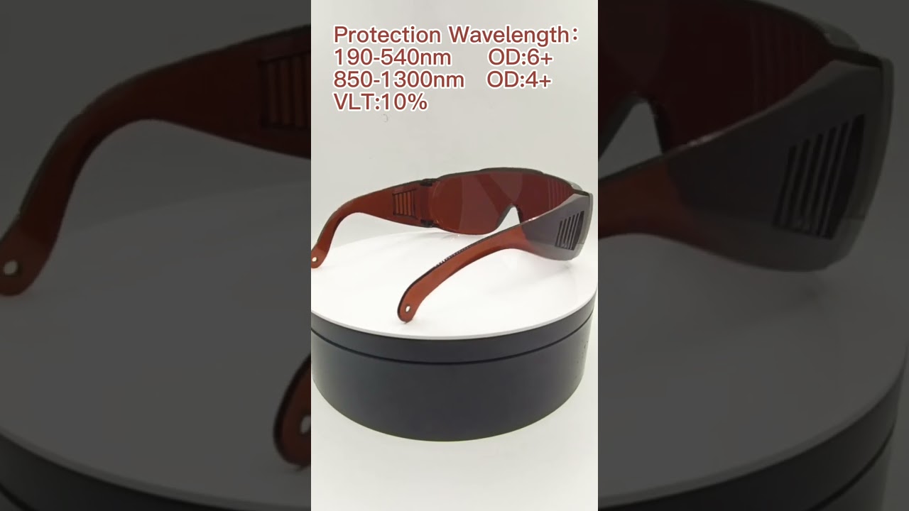 532nm Laser Protection Laser Safety Glasses Eye Protection Goggles for Yag Laser Cutting Machine