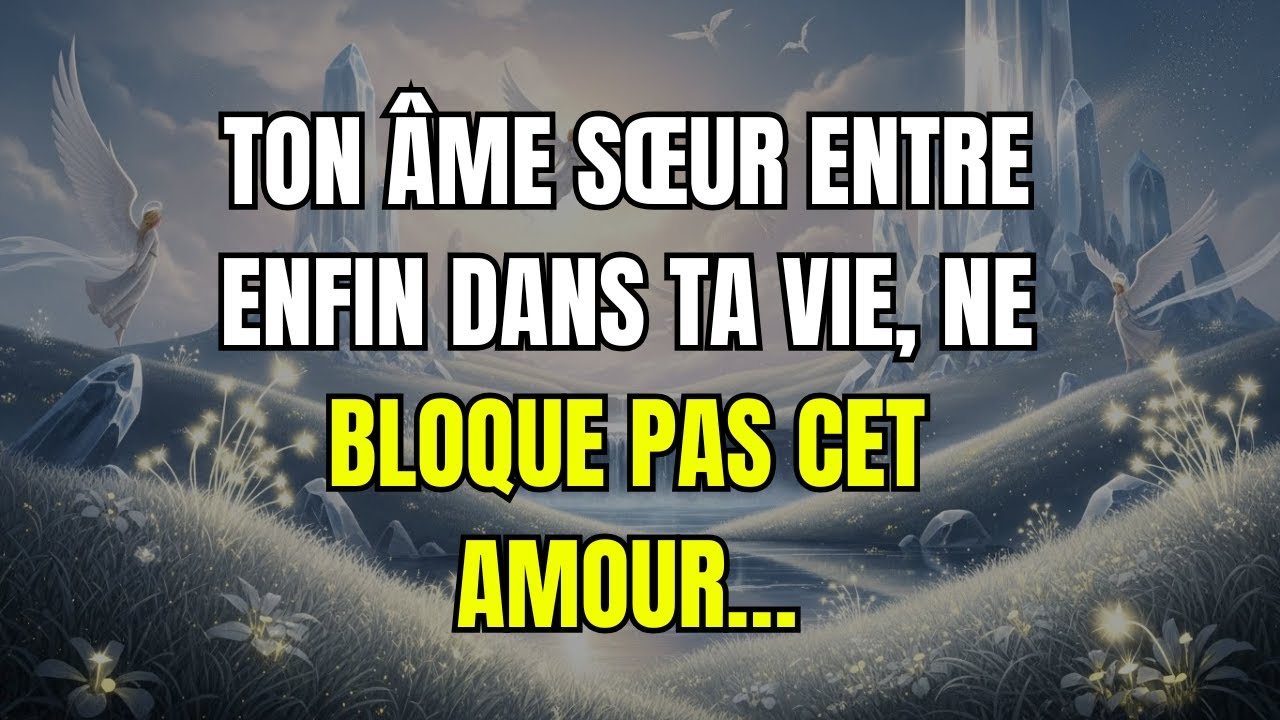 Ton âme sœur entre enfin dans ta vie, ne bloque pas cet amour…