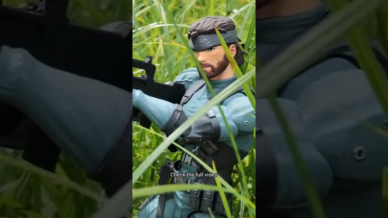 Inside a Solid Action Figure. #actionfigure #3dprinting #metalgearsolid #solidsnake #metalgear