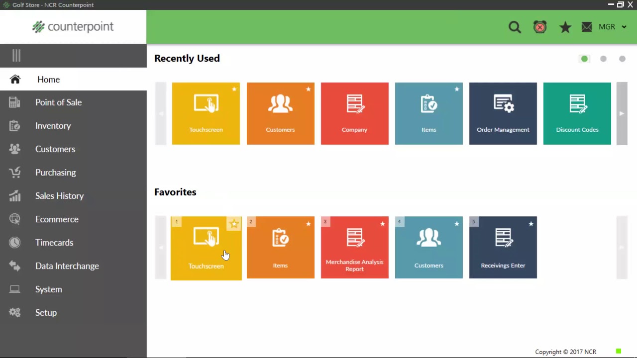NCR Counterpoint Demo - Retail Management Systems