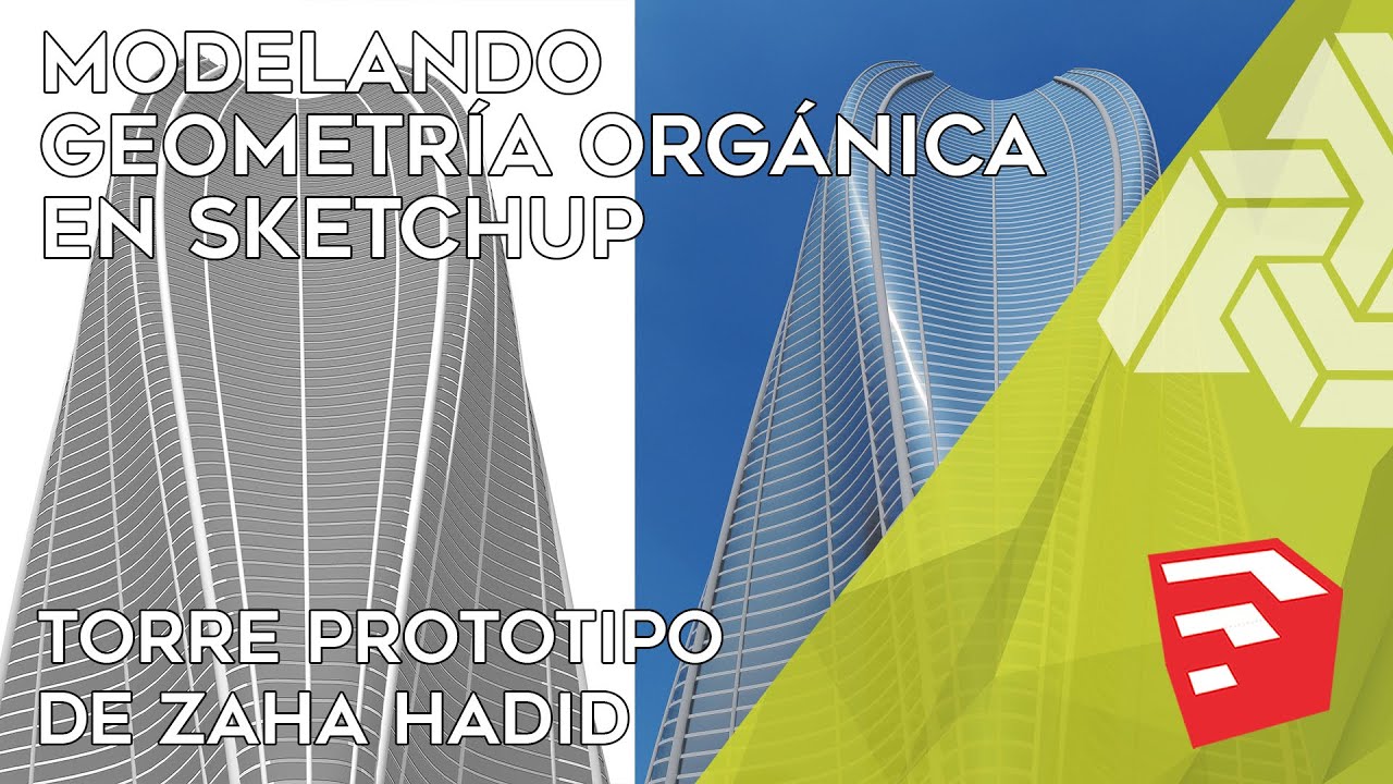 Tutorial de modelado orgánico. Prototipo de Zaha Hadid