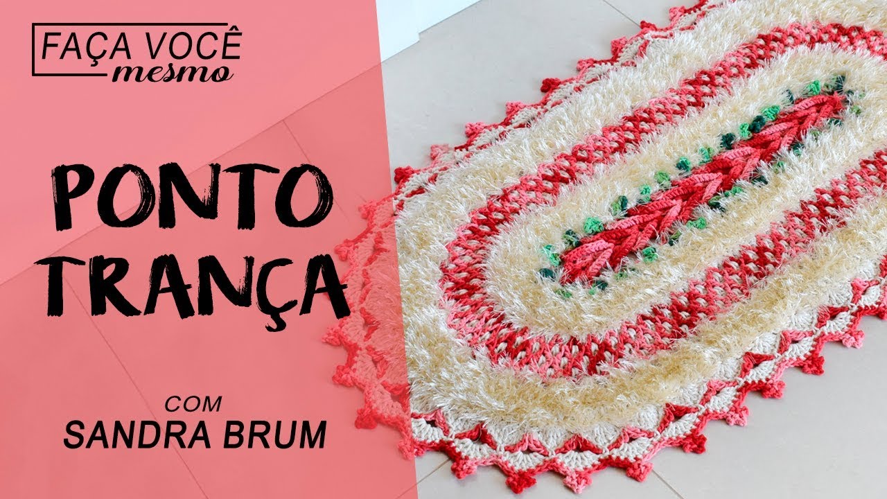 Ponto de Crochê Trança