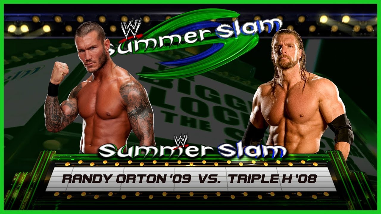 WWE 2K23 PS5- Randy Orton '09 Vs Triple H '08 - Singles Match