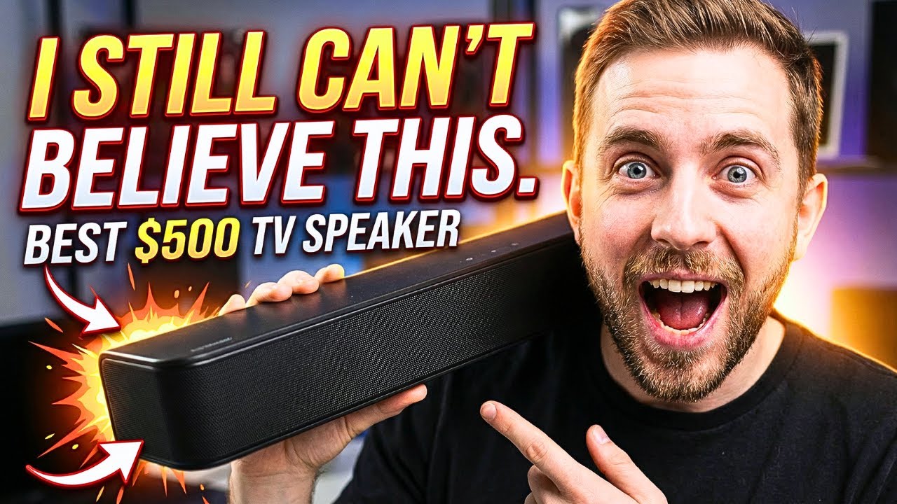 I FINALLY Found the BEST TV Speaker $500 Can Buy