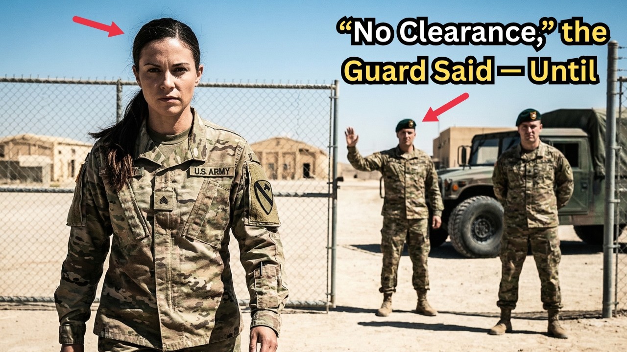 Guards Blocked Her at the Gate — Until the Orders Came Through