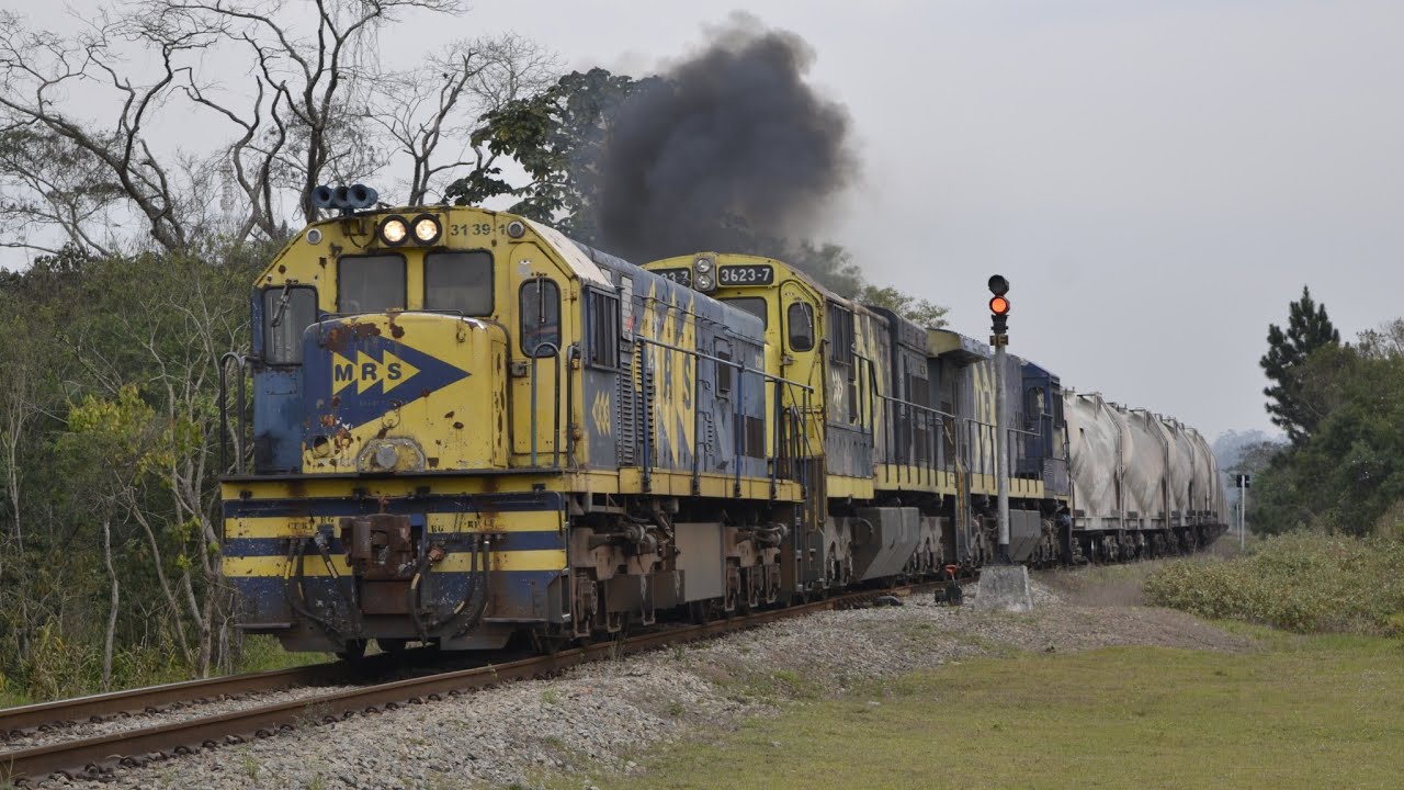 Viagem: Trens da MRS e CPTM em São Paulo | Suzano e Santo André.