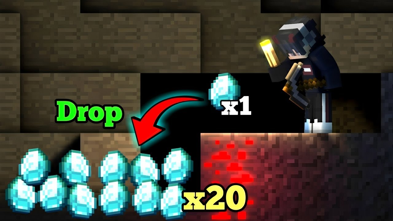 Minecraft, But Every Item You Drop Is Multiplied