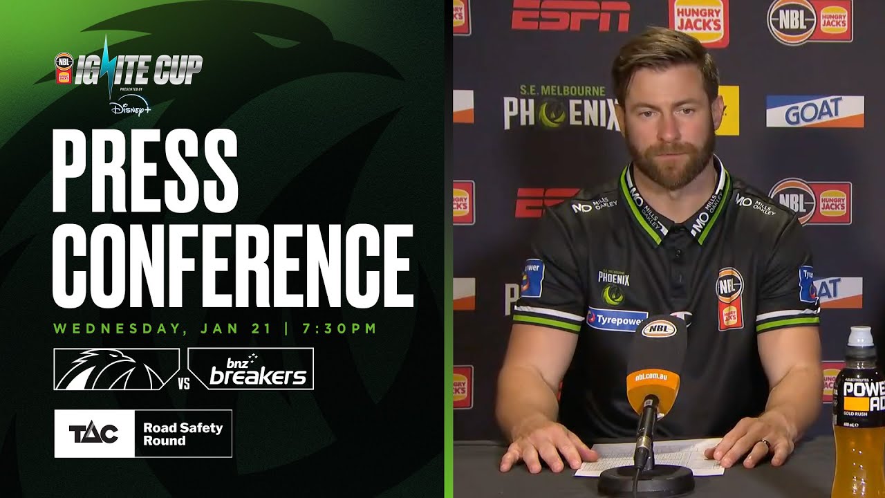 Josh King and Wes Iwundu Press Conference vs New Zealand Breakers   (Round 18, NBL26)