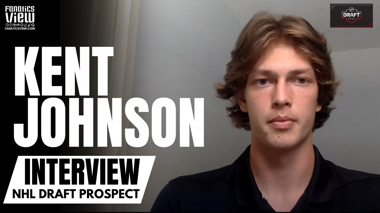 Kent Johnson talks Michigan Wolverines Hockey, 2021 NHL Draft, NCAA Path to NHL & His Game