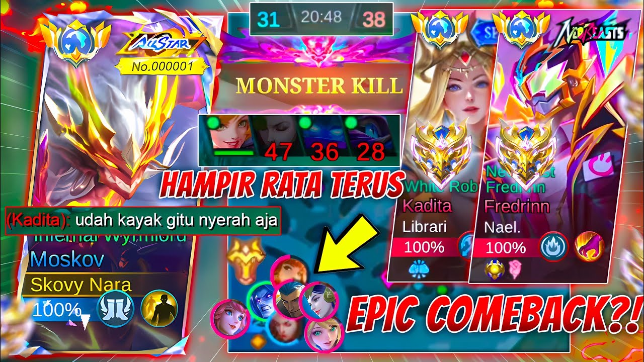 GAK MASUK AKAL! SATU TIM RATA TERUS!? MUSUH SNOWBALL, GLOBAL MOSKOV BERJUANG UNTUK EPIC COMEBACK!!