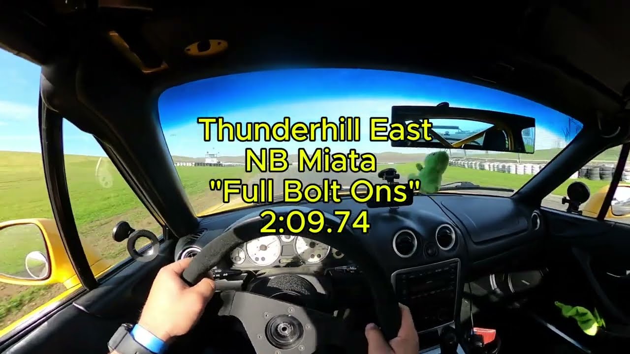 Thunderhill East 2:09 Miata Personal Best