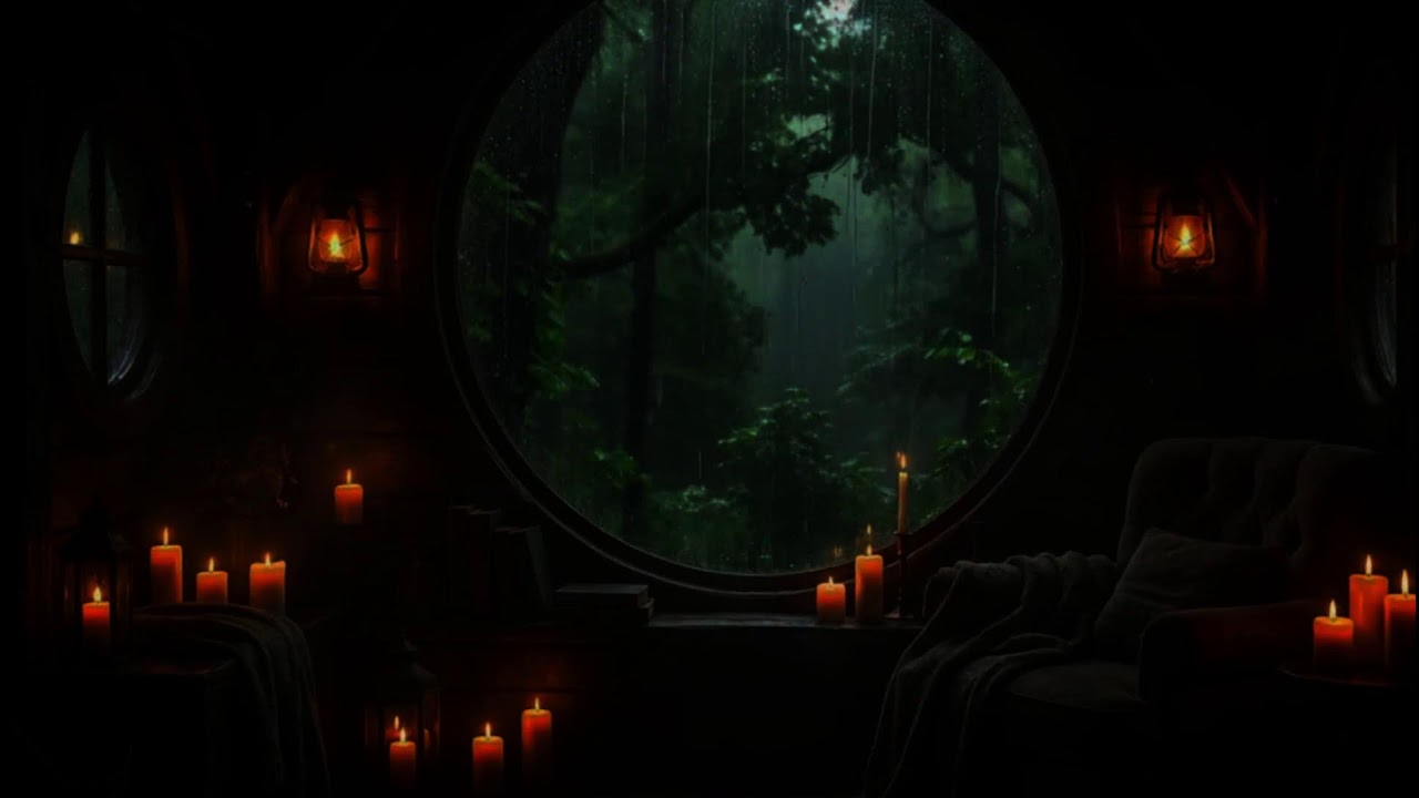 Your Brain Will Relax Instantly 🌧️ Rain & Piano Music for Deep Sleep and Stress Relief