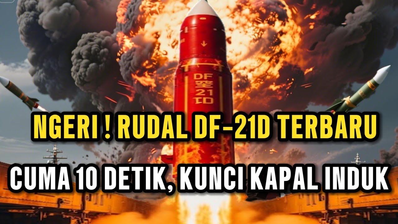 Китайская ракета DF-21D теперь может отслеживать американские авианосцы за считанные секунды!