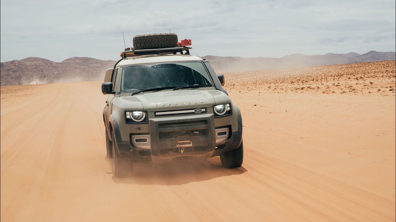 New Land Rover Defender takes on the wilds of Namibia