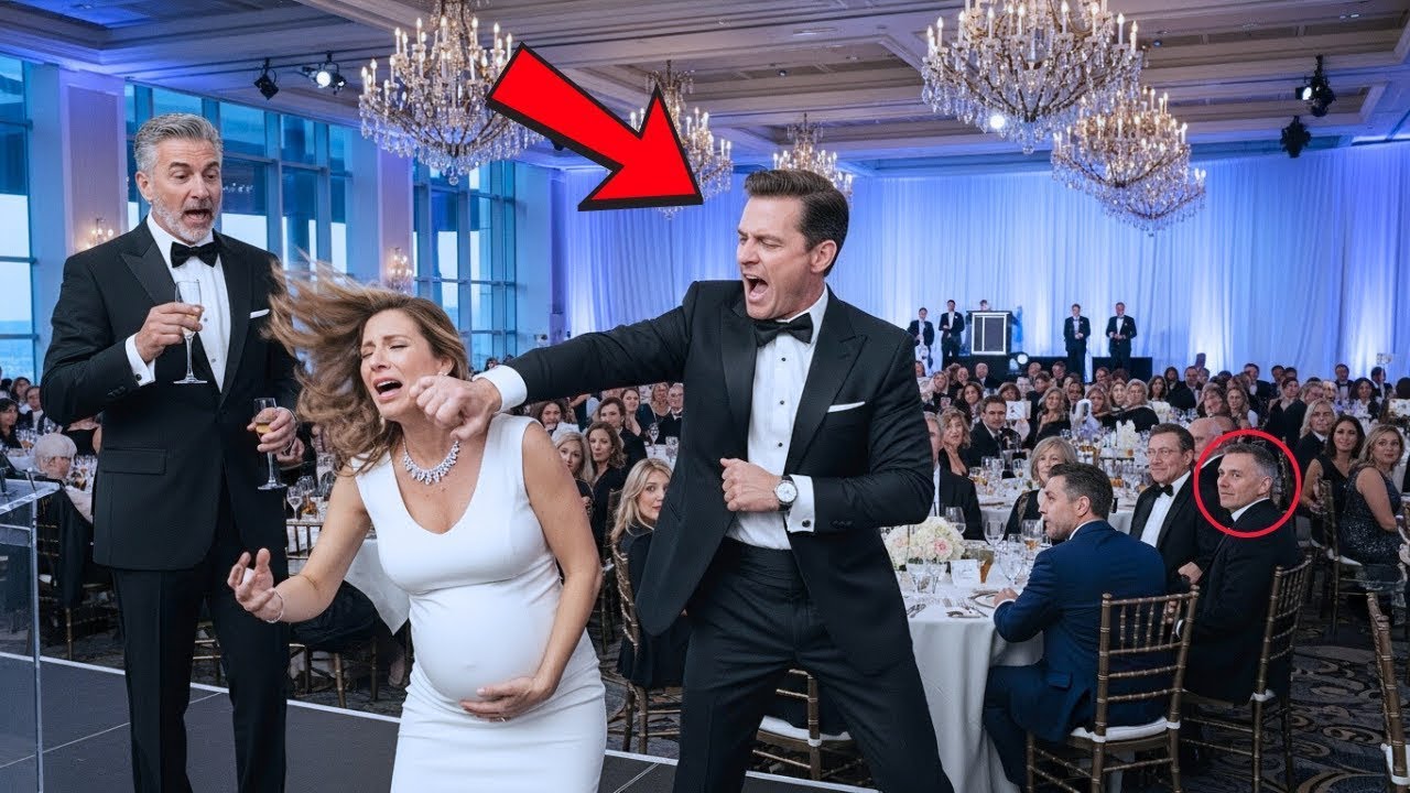 Millionaire SLAPPED Pregnant Wife at Charity Gala—But Her CEO Father DESTROYED His Empire in 48