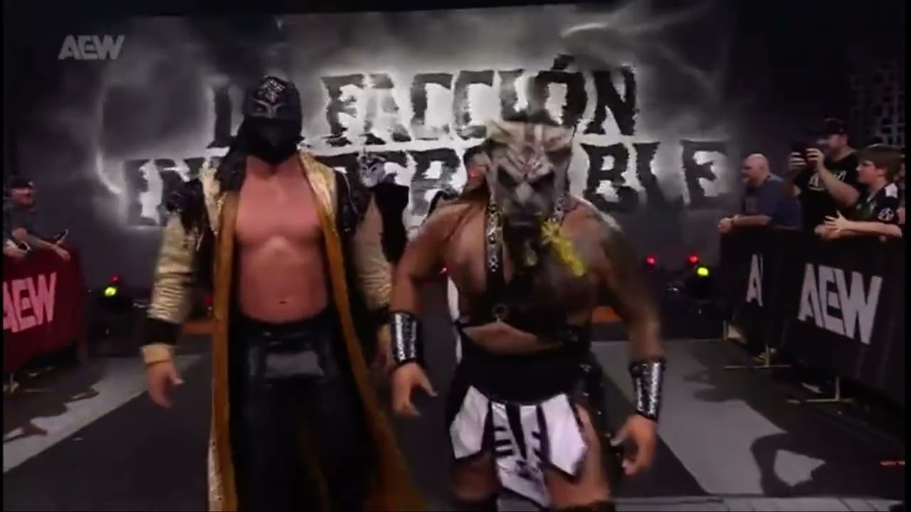 LA FACCION INGOBERNABLES Entrance:  AEW Dynamite Oct.15,2025