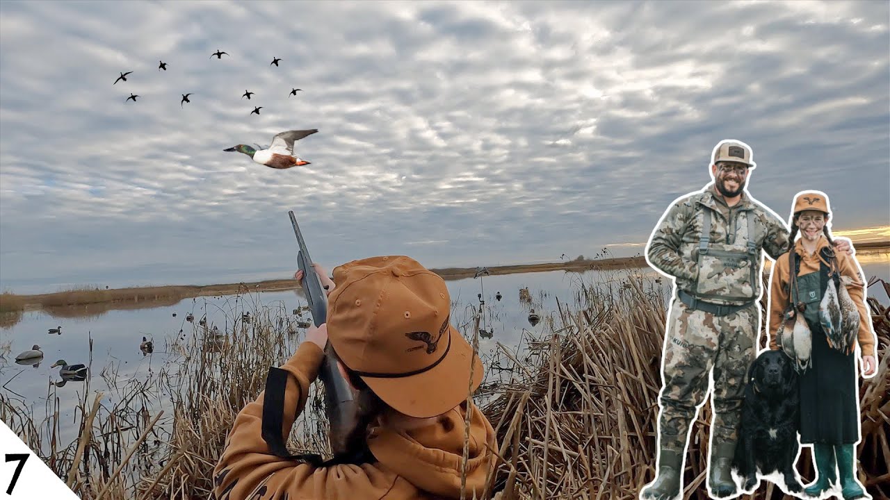 She Was On FIRE! - Duck Hunting